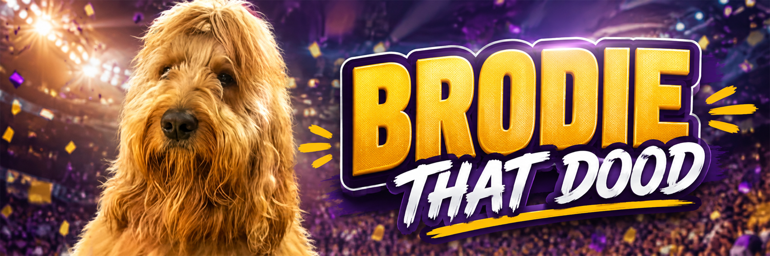 Brodie That Dood stadium banner